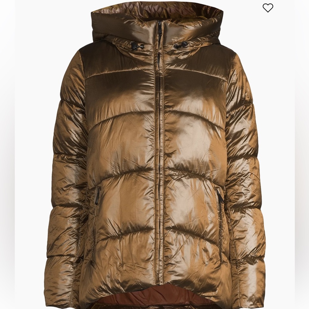 Sam Edelman puffer coat size M in Copper